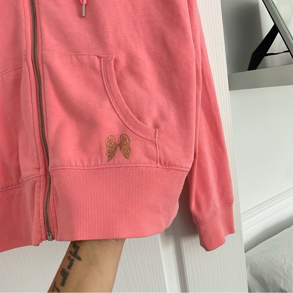 ✨RARE✨ VICTORIA SECRET | Pink super model essentials zip up - Picture 5 of 6